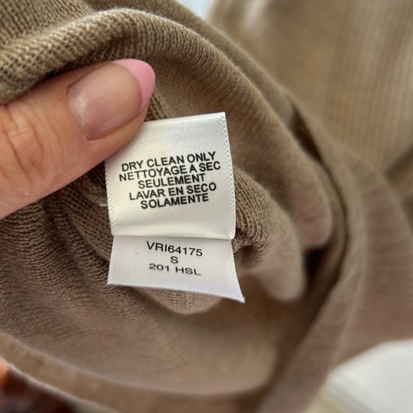 VINTAGE MAX AZRIA 100% KNIT MERINO WOOL SLIP MIDI DRESS - NEVER WORN - Picture 8 of 8